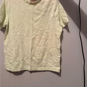 Old Navy Men's Pale Yellow Short Sleeve Tee